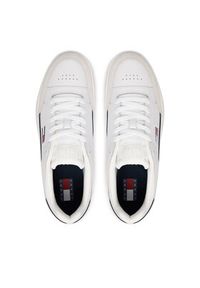 Tommy Jeans Sneakersy Tjm Cupsole Leather EM0EM01660 Biały. Kolor: biały. Materiał: skóra #4