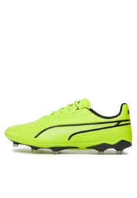 Puma Buty do piłki nożnej King Match Fg/Ag 107570 04 Zielony. Kolor: zielony. Materiał: skóra #6