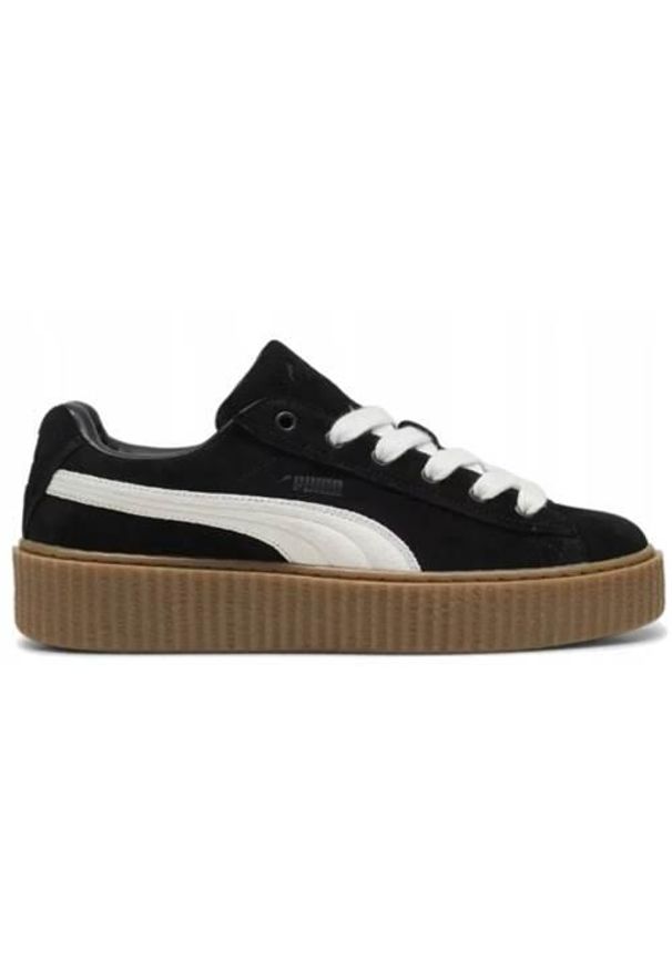 Buty do chodzenia damskie Puma Creeper Phatty. Okazja: na co dzień. Kolor: czarny. Materiał: zamsz. Sport: turystyka piesza