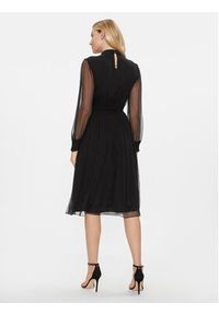 Nissa Sukienka koktajlowa RC14354 Czarny Regular Fit. Kolor: czarny. Materiał: jedwab. Styl: wizytowy #2
