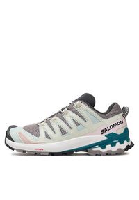 salomon - Salomon Trekkingi Xa Pro 3D V9 L47118900 Szary. Kolor: szary. Materiał: materiał