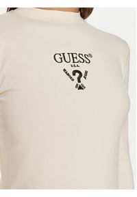 Guess Sukienka codzienna Colette Jersey V4BK04 KCDH1 Biały Regular Fit. Okazja: na co dzień. Kolor: biały. Materiał: bawełna. Typ sukienki: proste. Styl: casual #3