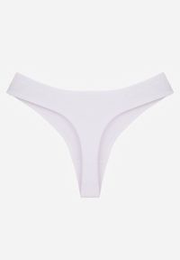 Born2be - Białe Majtki Typu Stringi z Bawełną Asoia. Kolor: biały. Materiał: bawełna #3
