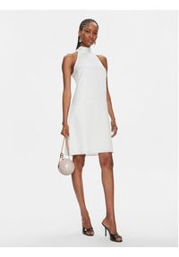 YAS Sukienka koktajlowa Dottea 26032326 Biały Slim Fit. Kolor: biały. Materiał: syntetyk. Styl: wizytowy #6