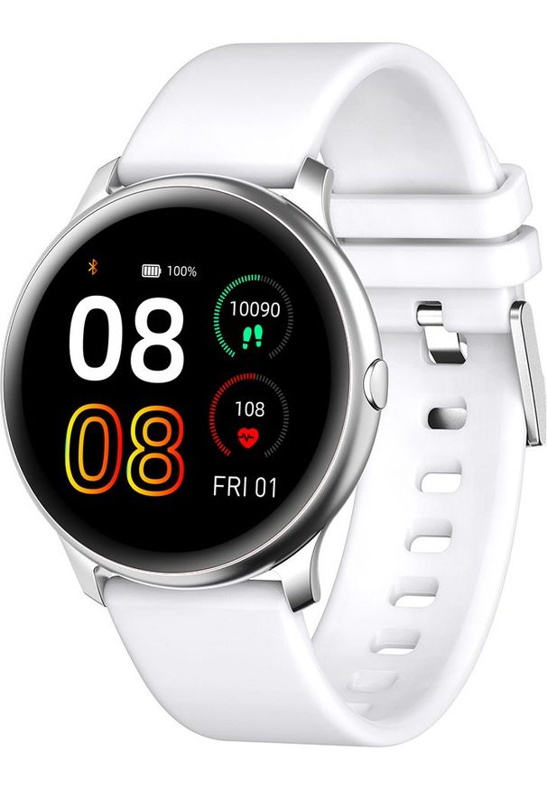 Smartwatch Gino Rossi SW010-15 Biały (SW010-15). Rodzaj zegarka: smartwatch. Kolor: biały