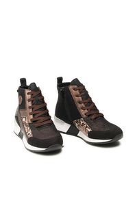 Rieker Sneakersy N7610-00 Czarny. Kolor: czarny. Materiał: skóra #6