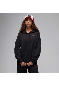 Bluza damska Air Jordan Flight Fleece Satin-Lined Pullover Hoodie FV7050-010. Kolor: czarny. Sport: koszykówka #1