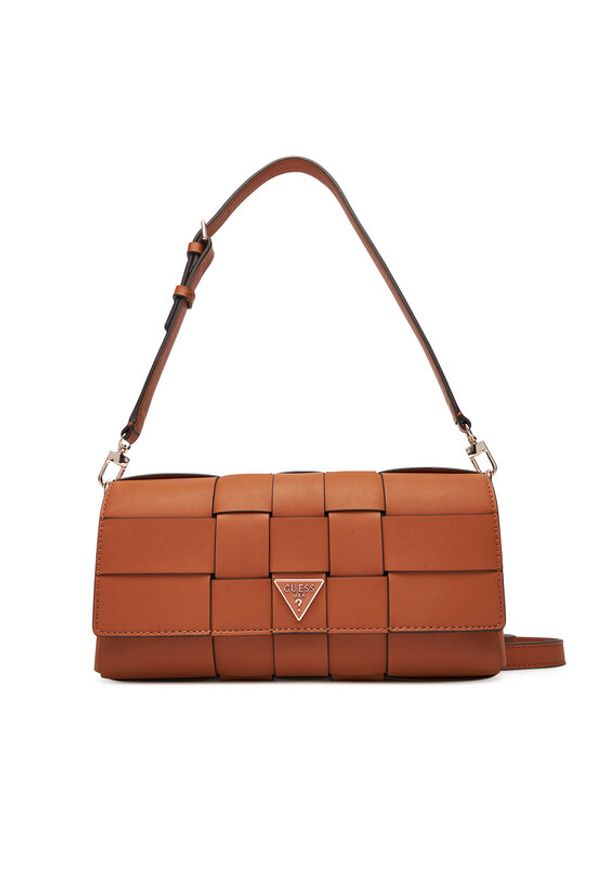 Guess Torebka Maylee HWWG96 61190 Brązowy. Kolor: brązowy. Materiał: skórzane