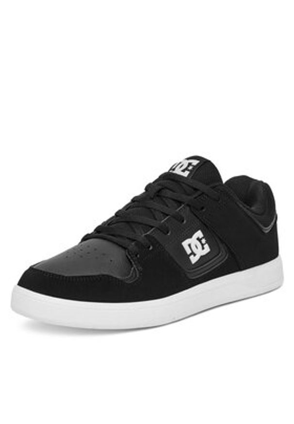 DC Sneakersy CURE ADYS400073-BLK Czarny. Kolor: czarny. Materiał: nubuk, skóra