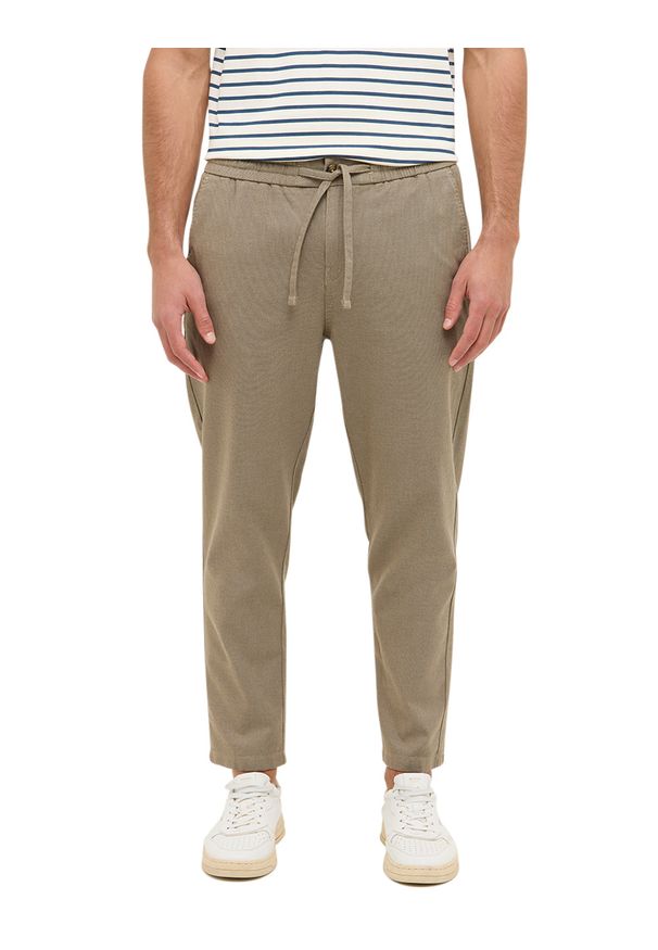 Męskie Spodnie Materiałowe Mustang Style Milano Jogger Boa 1016330 6292. Materiał: materiał
