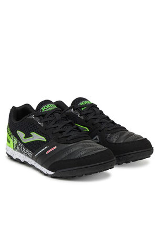 Joma Buty do piłki nożnej Mundial 2501 MUNS2501TF Czarny. Kolor: czarny. Materiał: materiał