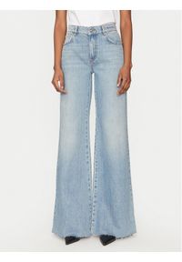 Marella Jeansy Wleg 2513181034 Niebieski Wide Leg. Kolor: niebieski #1