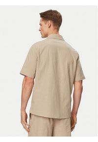 YSABEL MORA - Ysabel Mora Koszula 90538 Beżowy ciemny Regular Fit. Kolor: beżowy. Materiał: bawełna #3