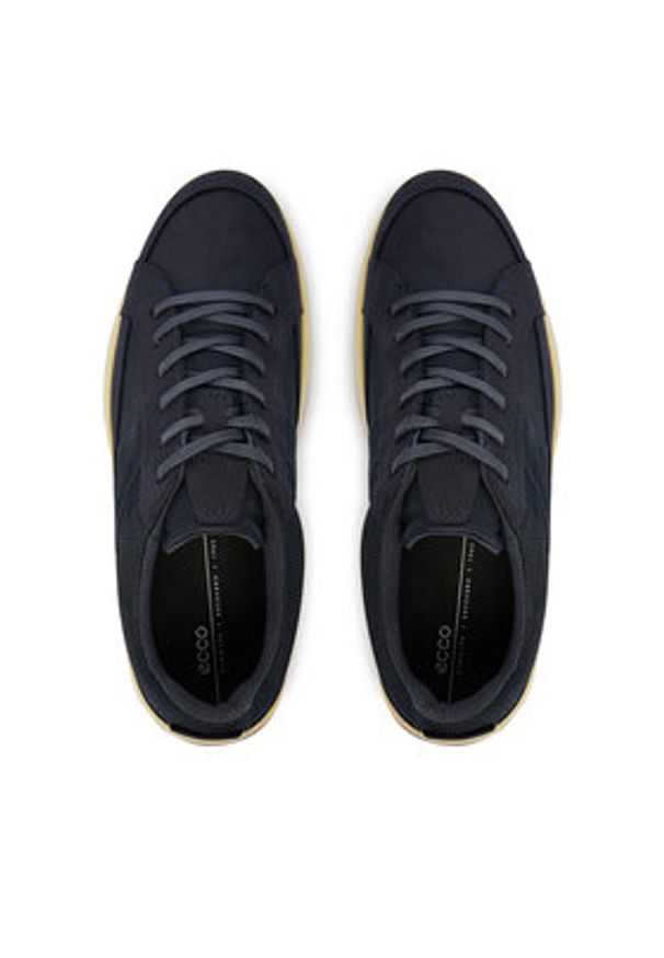 ecco - ECCO Sneakersy Byway 2.0 52284450595 Granatowy. Kolor: niebieski. Materiał: materiał