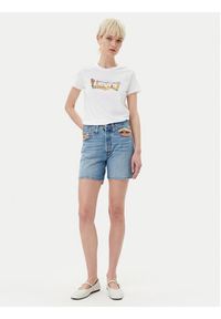 Levi's® Szorty jeansowe 501® 85833-0078 Błękitny Regular Fit. Kolor: niebieski. Materiał: bawełna #3