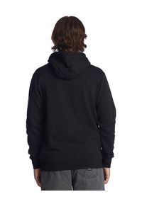 Quiksilver - Bluza z kapturem dla Mężczyzn BIG LOGO Czarny. Typ kołnierza: kaptur. Kolor: czarny, biały, wielokolorowy. Materiał: materiał, poliester, bawełna. Wzór: nadruk
