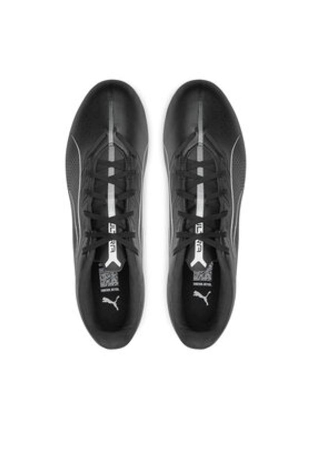 Puma Buty do piłki nożnej Ultra 5 Play Fg/Ag 107689 02 Czarny. Kolor: czarny. Materiał: skóra