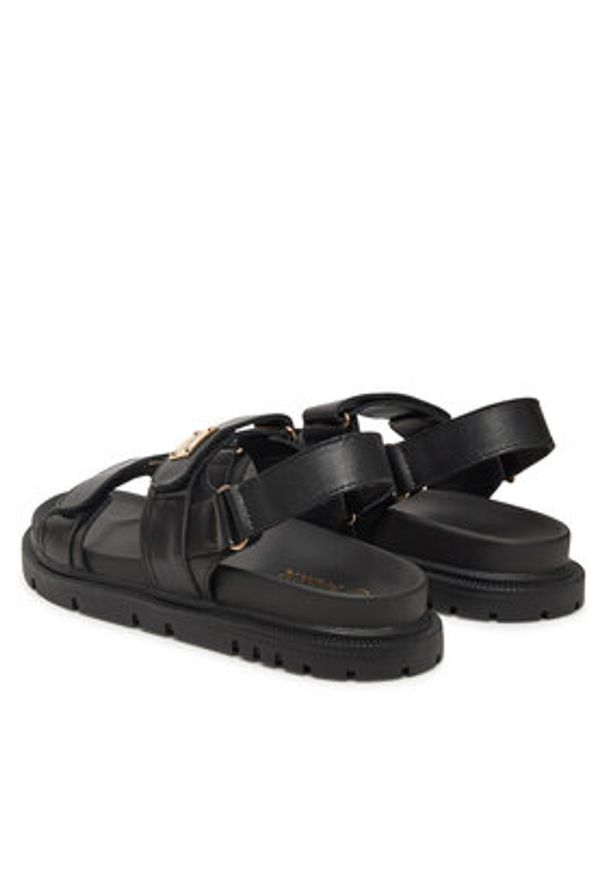 MEXX Sandały MX/020C-HY Czarny. Kolor: czarny. Materiał: skóra