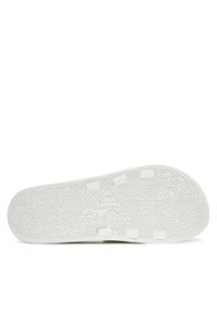 Calvin Klein Jeans Klapki Slide Rubber Neoprene Monologo YM0YM00361 Biały. Kolor: biały #5