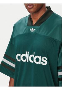 Adidas - adidas T-Shirt Adicolor KR1401 Zielony Loose Fit. Kolor: zielony. Materiał: syntetyk #5