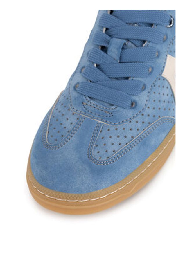 Mustang Sneakersy 1511-302 Niebieski. Kolor: niebieski. Materiał: materiał, syntetyk