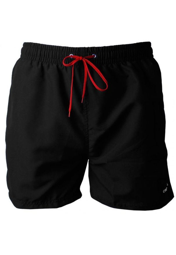 CROWELL - Męskie Spodenki Kąpielowe. Kolor: czarny. Sport: turystyka piesza