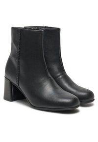 Clarks Botki Keirsta Faye 26180036 Czarny. Kolor: czarny. Materiał: skóra #5