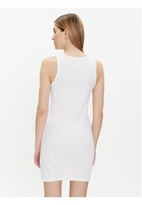 Calvin Klein Jeans Sukienka letnia Archival Monologo J20J223069 Biały Slim Fit. Kolor: biały. Materiał: bawełna. Sezon: lato #3