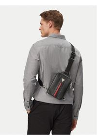 Guess Saszetka HMTOCS P6270 Czarny. Kolor: czarny. Materiał: skóra #1