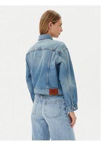 Calvin Klein Kurtka jeansowa LV047B075G Niebieski Regular Fit. Kolor: niebieski. Materiał: bawełna #2