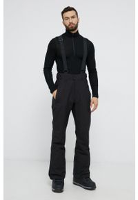 Protest - Spodnie. Kolor: czarny. Materiał: materiał #1