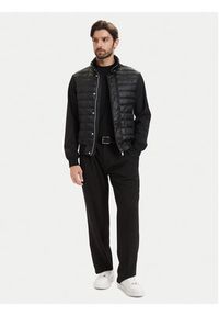 Karl Lagerfeld - KARL LAGERFELD Kurtka przejściowa 505027 563580 Czarny Regular Fit. Typ kołnierza: dekolt w karo. Kolor: czarny. Materiał: syntetyk #2