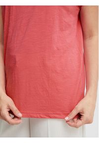 Fransa T-Shirt 20612027 Różowy Regular Fit. Kolor: różowy. Materiał: syntetyk #6