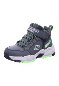 skechers - Buty trekkingowe chłopięce, Drollix - Venture Rush. Kolor: szary