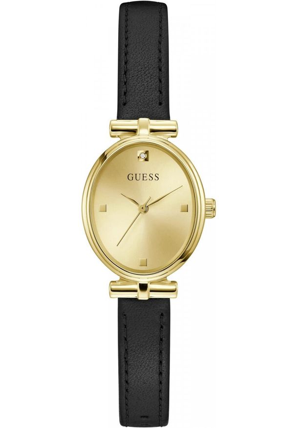 Zegarek Guess Zegarek damski Guess GW1029L2 CYRKONIE czarny. Kolor: czarny