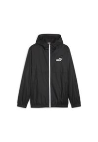 Puma - Męska wiatrówka Essentials Solid PUMA Black All. Okazja: na co dzień. Kolor: fioletowy, wielokolorowy, czarny. Styl: casual, elegancki