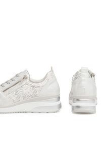 Remonte Sneakersy D2401-91 Srebrny. Kolor: srebrny. Materiał: materiał #3