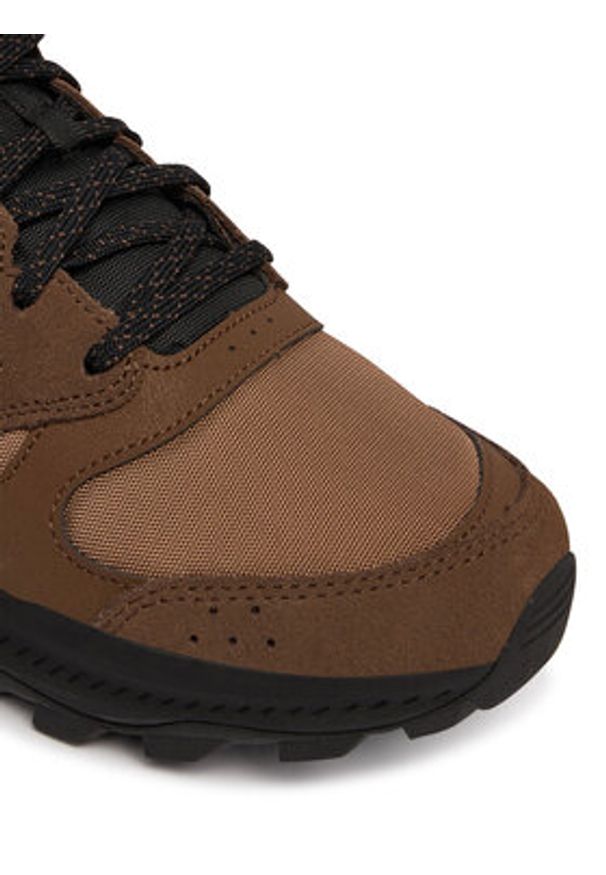 Merrell Trekkingi Tempo Sol J524801 Brązowy. Kolor: brązowy. Materiał: skóra, zamsz. Sport: turystyka piesza