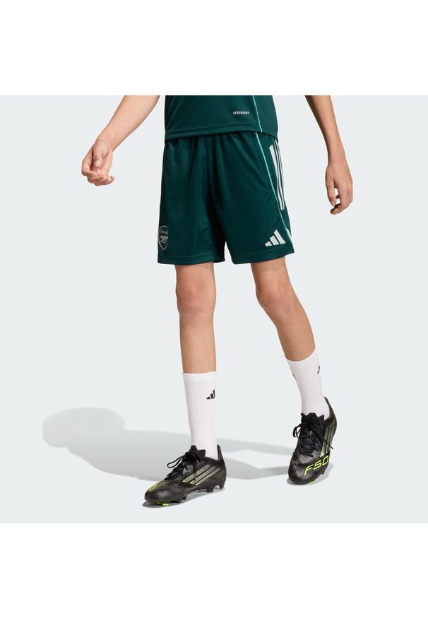 Adidas - Szorty treningowe dla dzieci Tiro 25 Competition Arsenal. Kolor: niebieski. Styl: sportowy