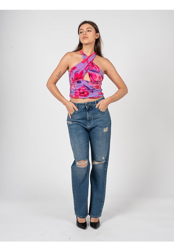 Pinko Jeansy "Gaia 13" | 1J10VK Y84F | Kobieta | Niebieski. Kolor: niebieski. Styl: elegancki