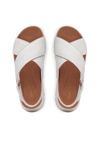 Clarks Sandały DashLite Wish 26171949 Beżowy. Kolor: beżowy. Materiał: skóra #7