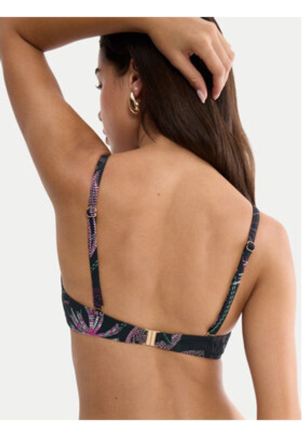 Triumph Góra od bikini Summer Tropics 10226539 Czarny. Kolor: czarny. Materiał: syntetyk