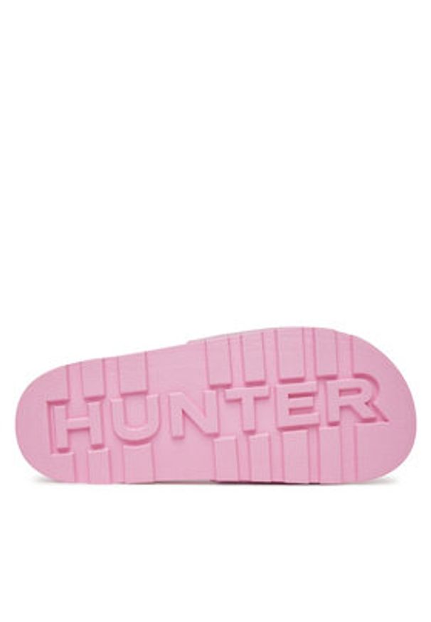 Hunter Klapki HFRU0006251 Różowy. Kolor: różowy