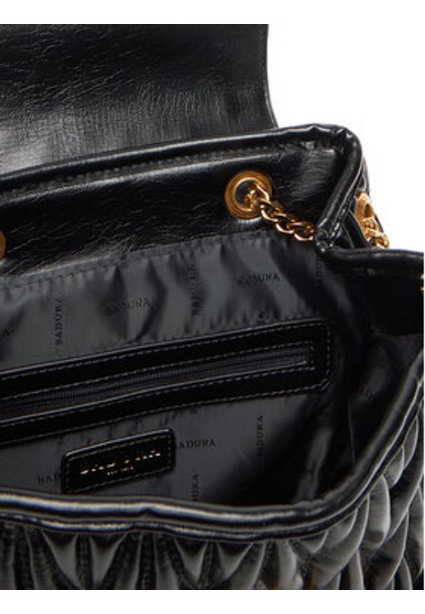 Badura Plecak CEO-ALENA-RX8847 Czarny. Kolor: czarny. Materiał: materiał