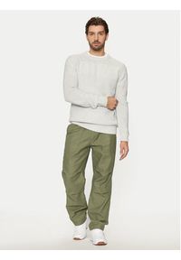 Jack & Jones - Jack&Jones Sweter Hugo 12258607 Szary Regular Fit. Kolor: szary. Materiał: syntetyk