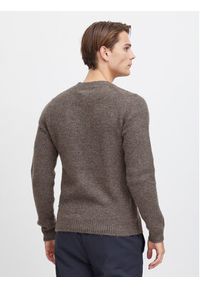 Casual Friday Sweter 20504408 Brązowy Regular Fit. Okazja: na co dzień. Kolor: brązowy. Materiał: syntetyk. Styl: casual #7
