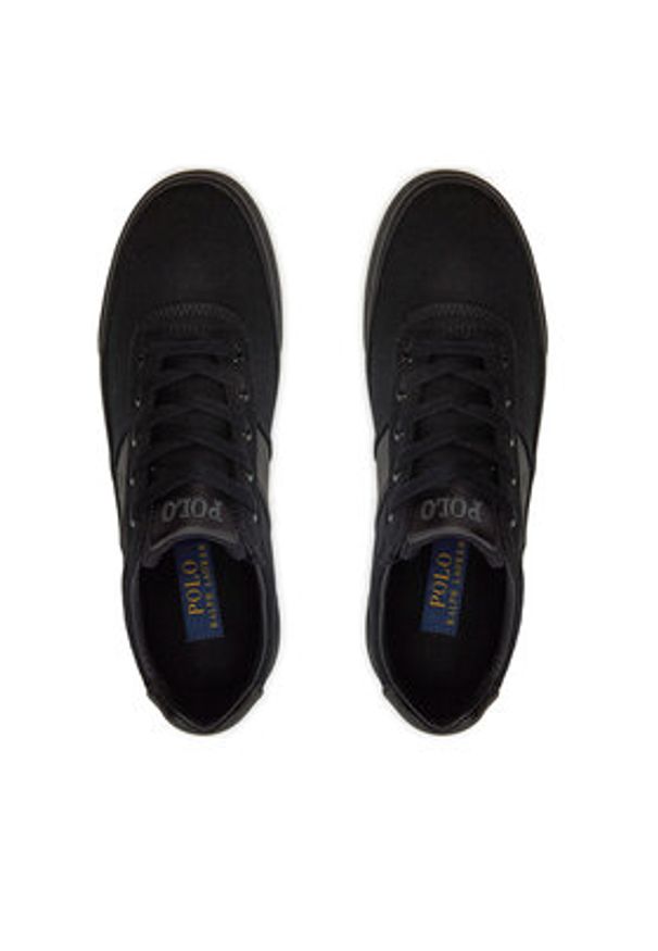 Polo Ralph Lauren Tenisówki Hanford A85 Y2139 C0225 W020K 816176919C43 Czarny. Kolor: czarny. Materiał: materiał