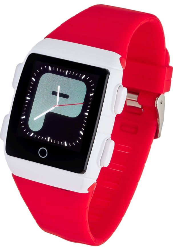 Smartwatch Garett Electronics Teen 5 Czerwony. Rodzaj zegarka: smartwatch. Kolor: czerwony