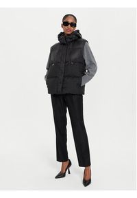 BOSS - Boss Bezrękawnik Pollimo 50518344 Czarny Relaxed Fit. Kolor: czarny. Materiał: syntetyk. Długość rękawa: bez rękawów #4