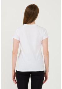 Emporio Armani - EMPORIO ARMANI Biały t-shirt Uni Logo Printe. Kolor: biały #5